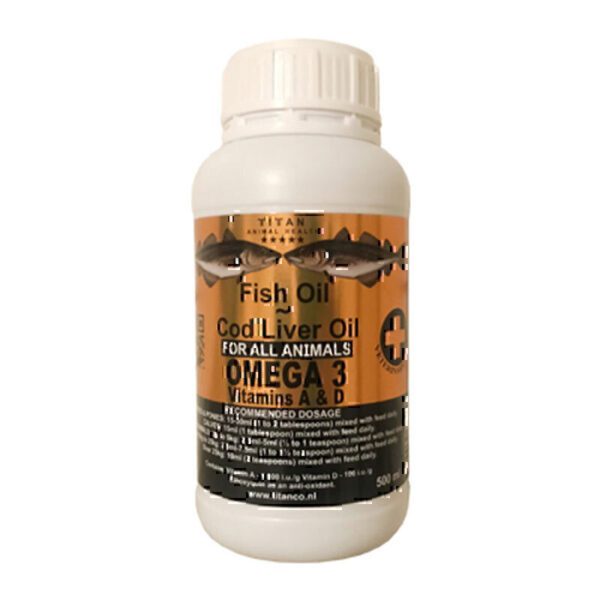 روغن ماهی تیتان حیوانات
